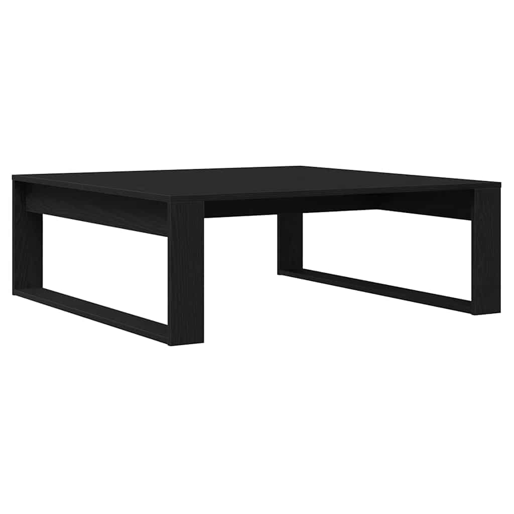vidaXL Τραπεζάκι σαλονιού Μαύρη Οξυά 100 x 100 x 35 cm