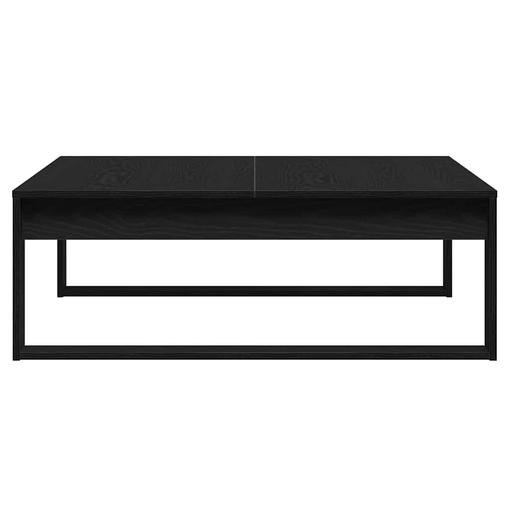 vidaXL Τραπεζάκι σαλονιού Μαύρη Οξυά 100 x 100 x 35 cm