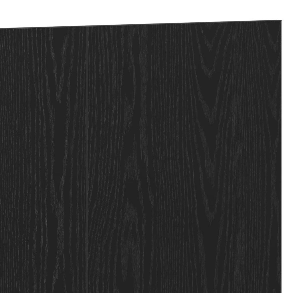 vidaXL Κεφαλάρι Μαύρη δρυς 240 x 1,5 x 80 εκ. Επεξεργασμένο ξύλο