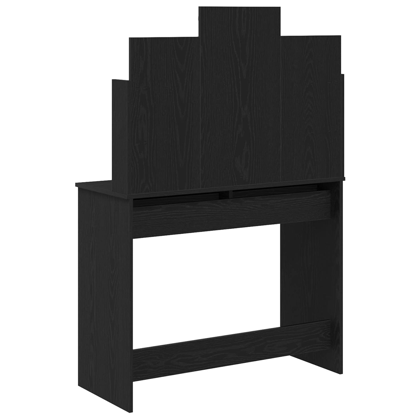 vidaXL Τραπέζι περιποίησης Μαύρη Οξυά 96 x 39 x 142 εκ.