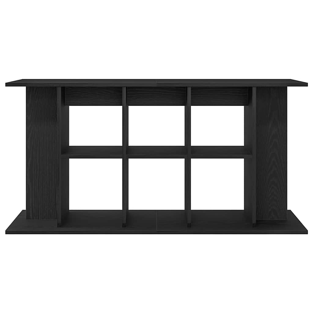 vidaXL Βάση Ενυδρείου Μαύρη Δρυς 120x40x60 εκ. από Επεξεργασμένο Ξύλο
