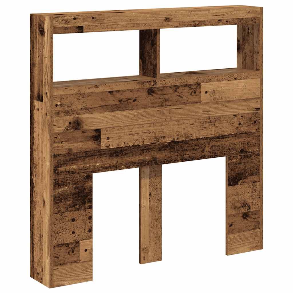 vidaXL Κεφαλάρι με Αποθηκευτικό Χώρο & LED 100x17x102 εκ.