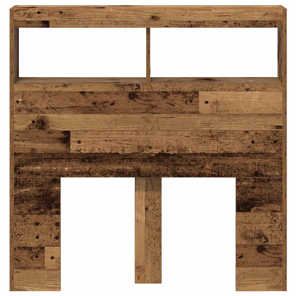 vidaXL Κεφαλάρι με Αποθηκευτικό Χώρο & LED 100x17x102 εκ.