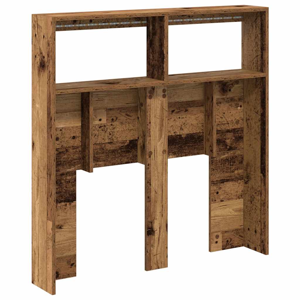 vidaXL Κεφαλάρι με Αποθηκευτικό Χώρο & LED 100x17x102 εκ.