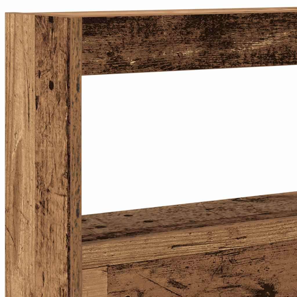 vidaXL Κεφαλάρι με Αποθηκευτικό Χώρο & LED 160x17x102 εκ.