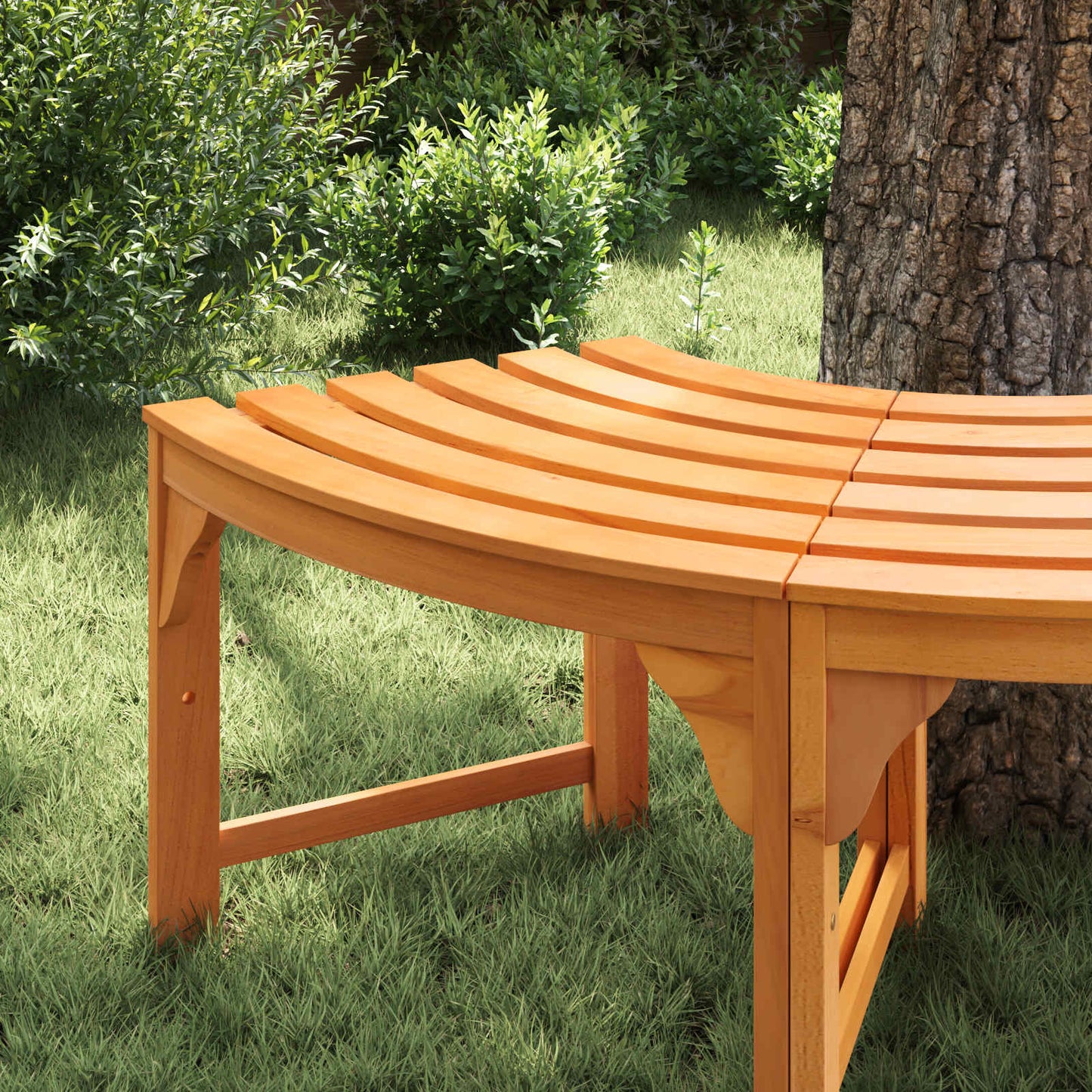 vidaXL Παγκάκι Δέντρου Φυσικό 160 x 80 x 45cm Στερεό Ξύλο Ευκαλύπτου