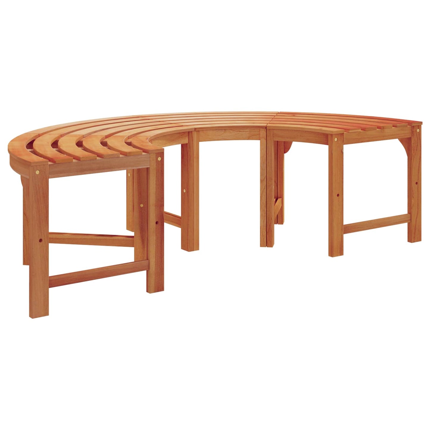 vidaXL Παγκάκι Δέντρου Φυσικό 160 x 80 x 45cm Στερεό Ξύλο Ευκαλύπτου