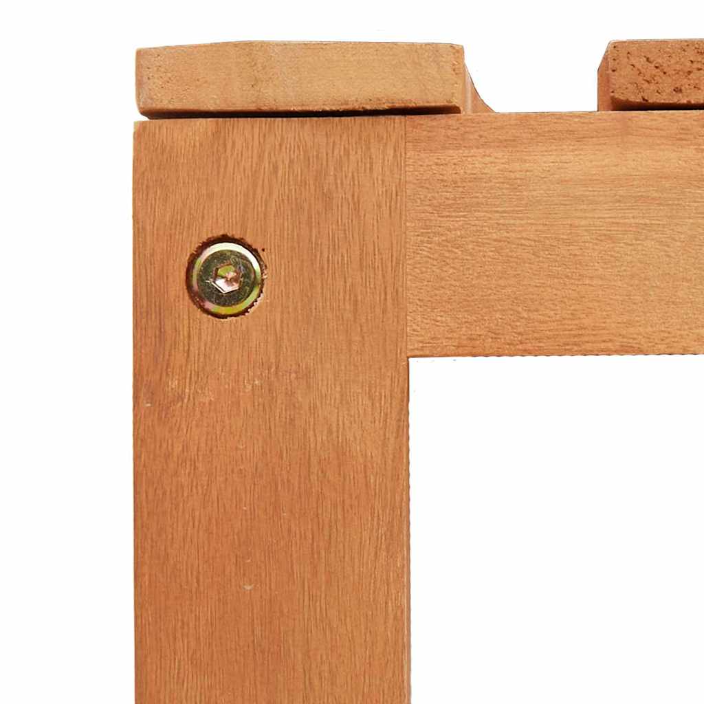 vidaXL Παγκάκι Δέντρου Φυσικό 160 x 80 x 45cm Στερεό Ξύλο Ευκαλύπτου