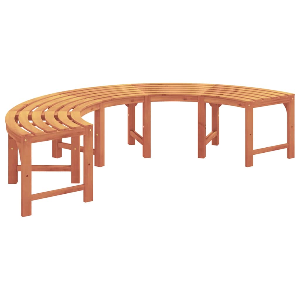 vidaXL Παγκάκι Δέντρου Φυσικό 160 x 80 x 45cm Στερεό Ξύλο Ευκαλύπτου