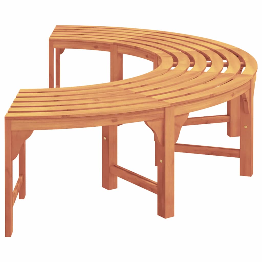 vidaXL Παγκάκι Δέντρου Φυσικό 160 x 80 x 45cm Στερεό Ξύλο Ευκαλύπτου