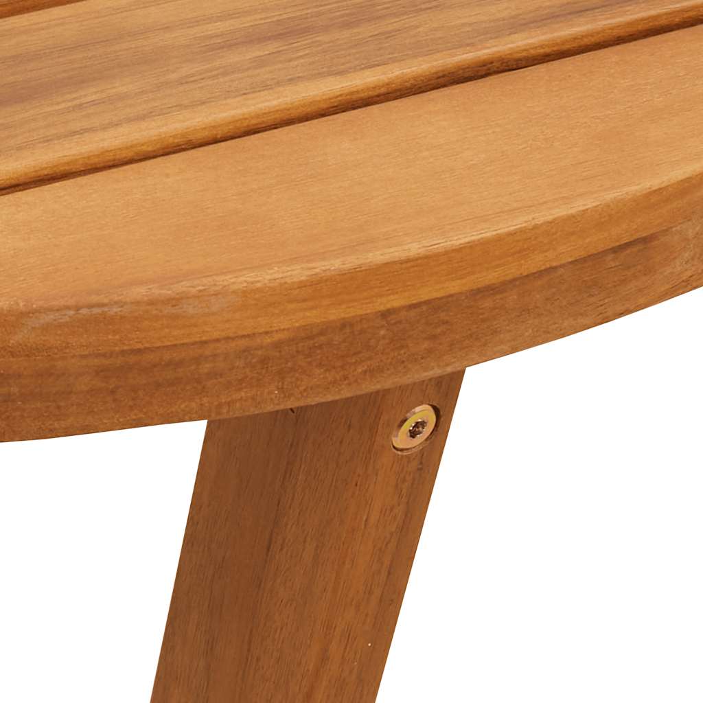 vidaXL Τραπεζαρία Κήπου Οβάλ 150 x 90 x 75 εκ. από Μασίφ Ξύλο Ακακίας