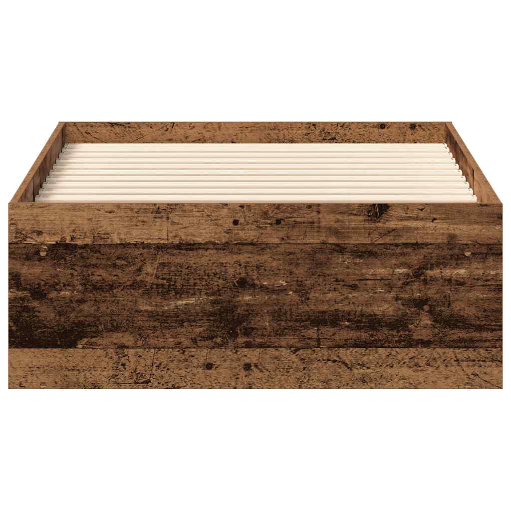 vidaXL Πλαίσιο κρεβατιού χωρίς στρώμα 90x190 εκ. Επεξεργασμένο Ξύλο