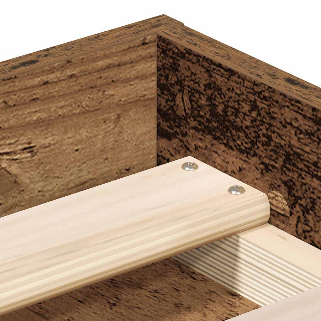 vidaXL Πλαίσιο κρεβατιού χωρίς στρώμα 90x190 εκ. Επεξεργασμένο Ξύλο