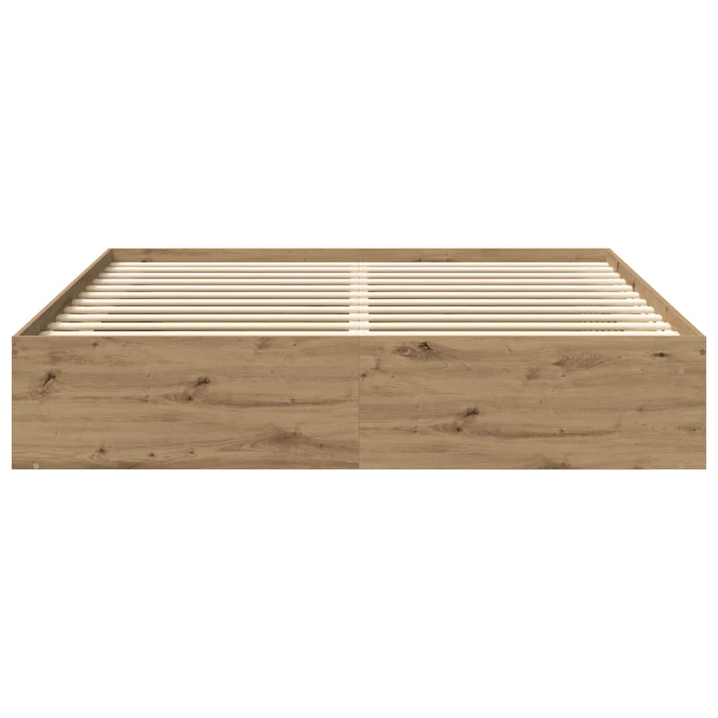 vidaXL Πλαίσιο κρεβατιού χωρίς στρώμα 180x200 εκ. Επεξεργασμένο Ξύλο