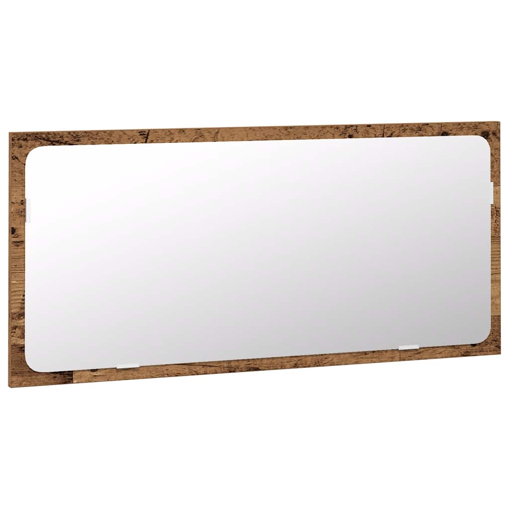 vidaXL Σετ Επίπλων Μπάνιου 3Τεμαχίων Παλιό Ξύλο από Επεξεργασμένο Ξύλο