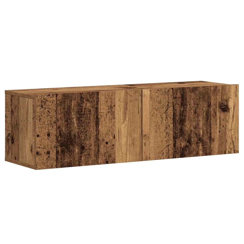 vidaXL 3 τεμαχίων ντουλάπι τηλεόρασης που τοποθετείται τοίχο από