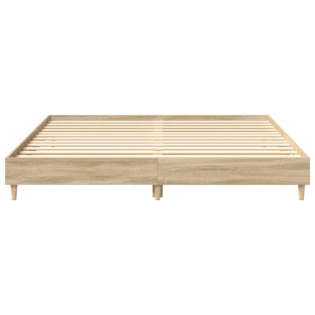 vidaXL Πλαίσιο κρεβατιού χωρίς στρώμα 180x200 εκ. Επεξεργασμένο Ξύλο