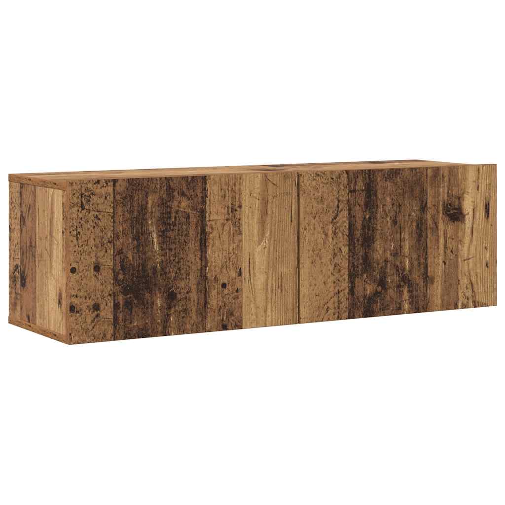 vidaXL 6 τεμαχίων ντουλάπι τηλεόρασης που τοποθετείται τοίχο από