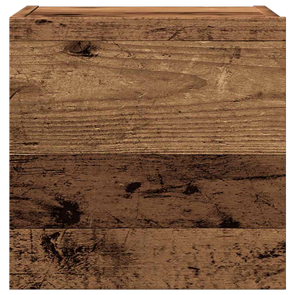 vidaXL 7 τεμαχίων ντουλάπι τηλεόρασης που τοποθετείται τοίχο από