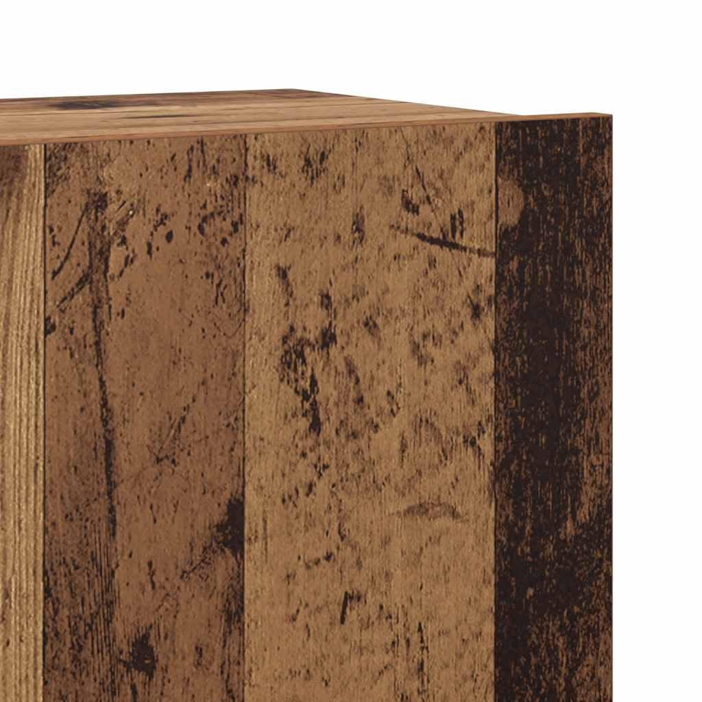 vidaXL 7 τεμαχίων ντουλάπι τηλεόρασης που τοποθετείται τοίχο από