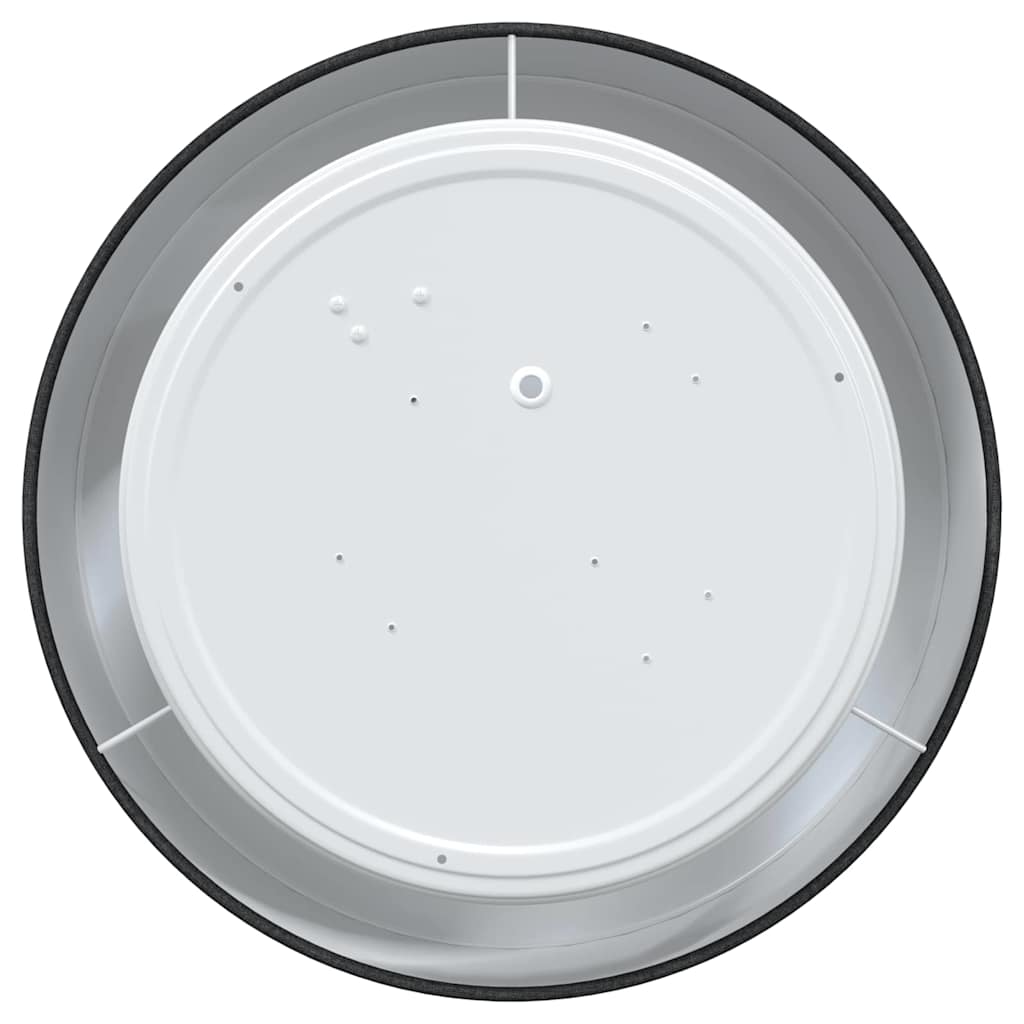 Φωτιστικά οροφής vidaXL Μαύρο Ø 30 εκ Υφασμάτινο E27