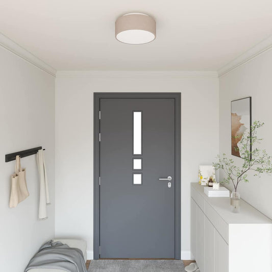 vidaXL Φωτιστικά οροφής επίπεδης επιφάνειας ταπίας 30 εκ ύφασμα E27