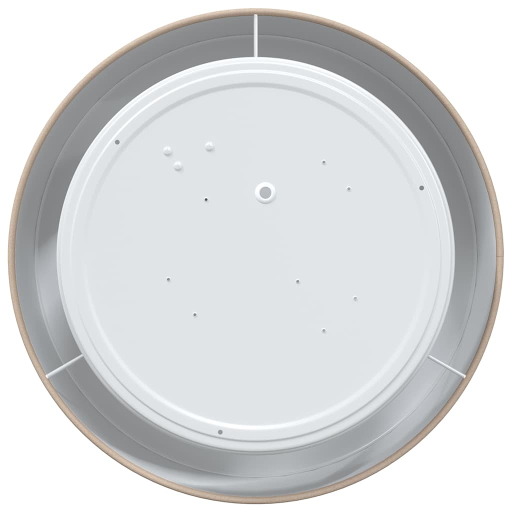 vidaXL Φωτιστικά οροφής επίπεδης επιφάνειας ταπίας 30 εκ ύφασμα E27