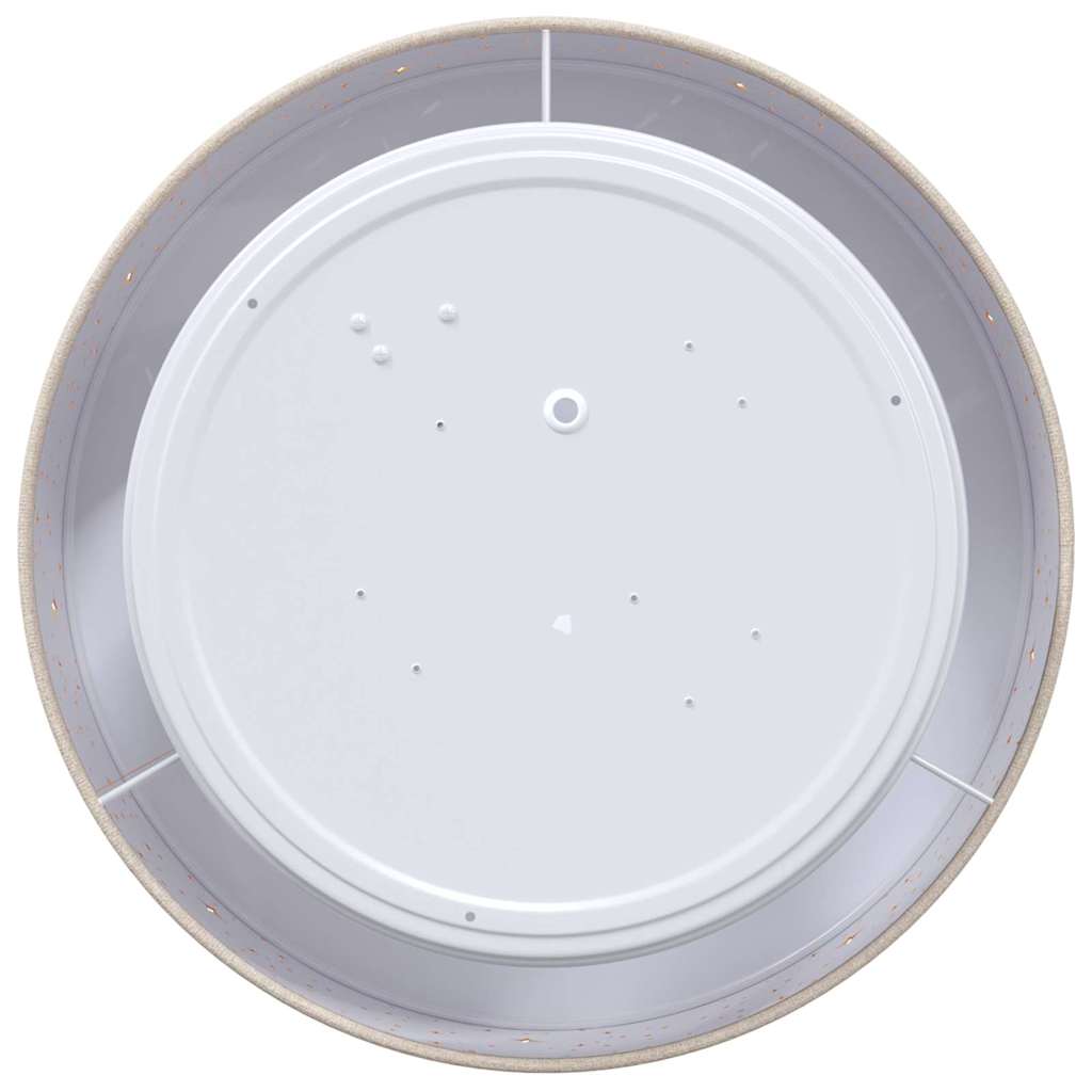 vidaXL Φωτιστικά Οροφής με Λάμψη Ταπέ Ø 30 εκ Ύφασμα E27