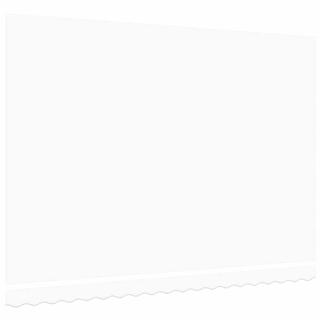 vidaXL Ύφασμα αντικατάστασης τέντας Λευκό 430 x 345 εκ. Πολυεστέρας