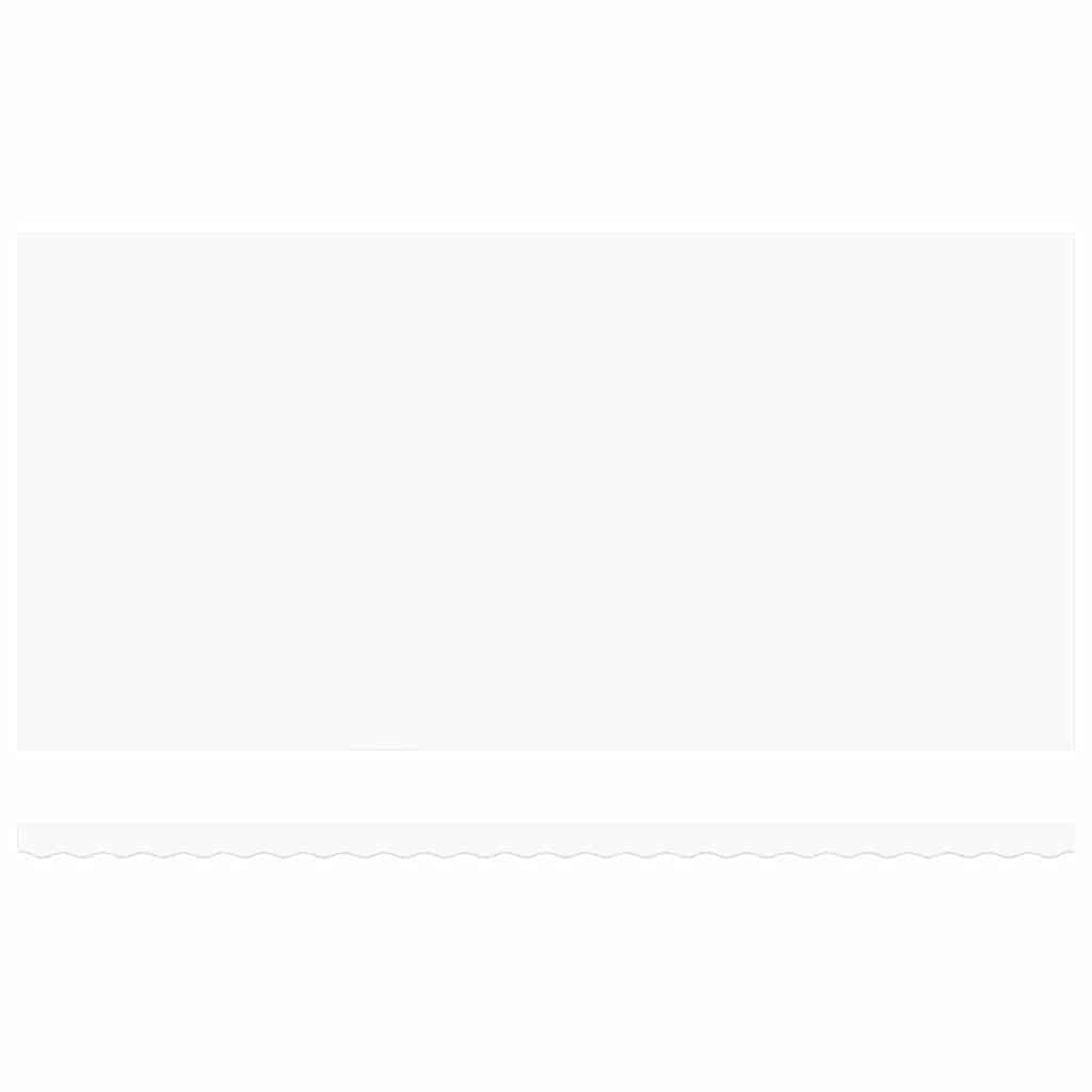 vidaXL Ύφασμα αντικατάστασης τέντας Λευκό 580 x 295 εκ. Πολυεστέρας