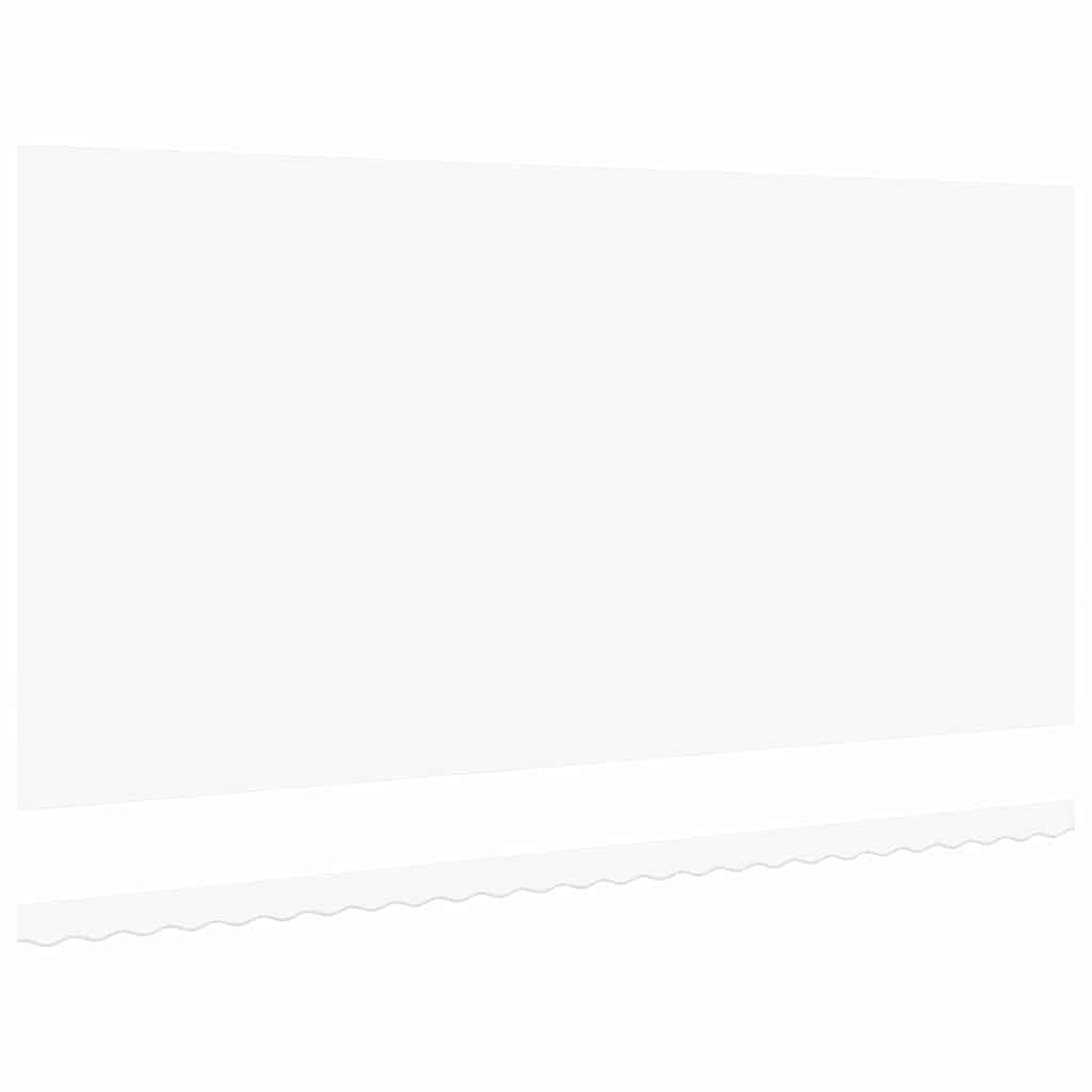 vidaXL Ύφασμα αντικατάστασης τέντας Λευκό 580 x 345 εκ. Πολυεστέρας