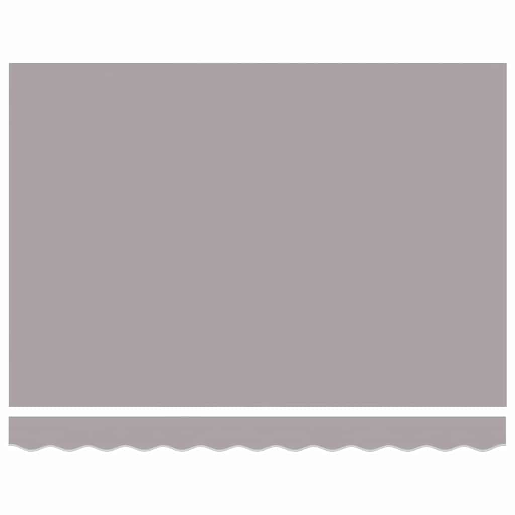 vidaXL Ύφασμα αντικατάστασης τέντας Ανοιχτό γκρι 300 x 250 εκ