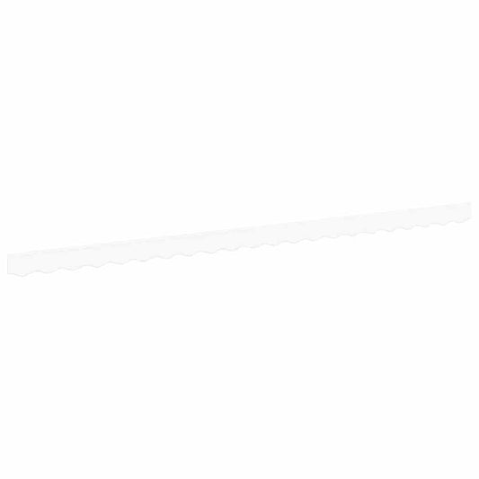 vidaXL Αντικατάσταση κουρτίνας τέντας Λευκό 480 x 20 εκ. Πολυεστέρας