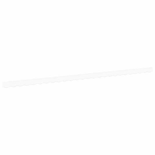 vidaXL Αντικατάσταση κουρτίνας τέντας Λευκό 580 x 20 εκ. Πολυεστέρας