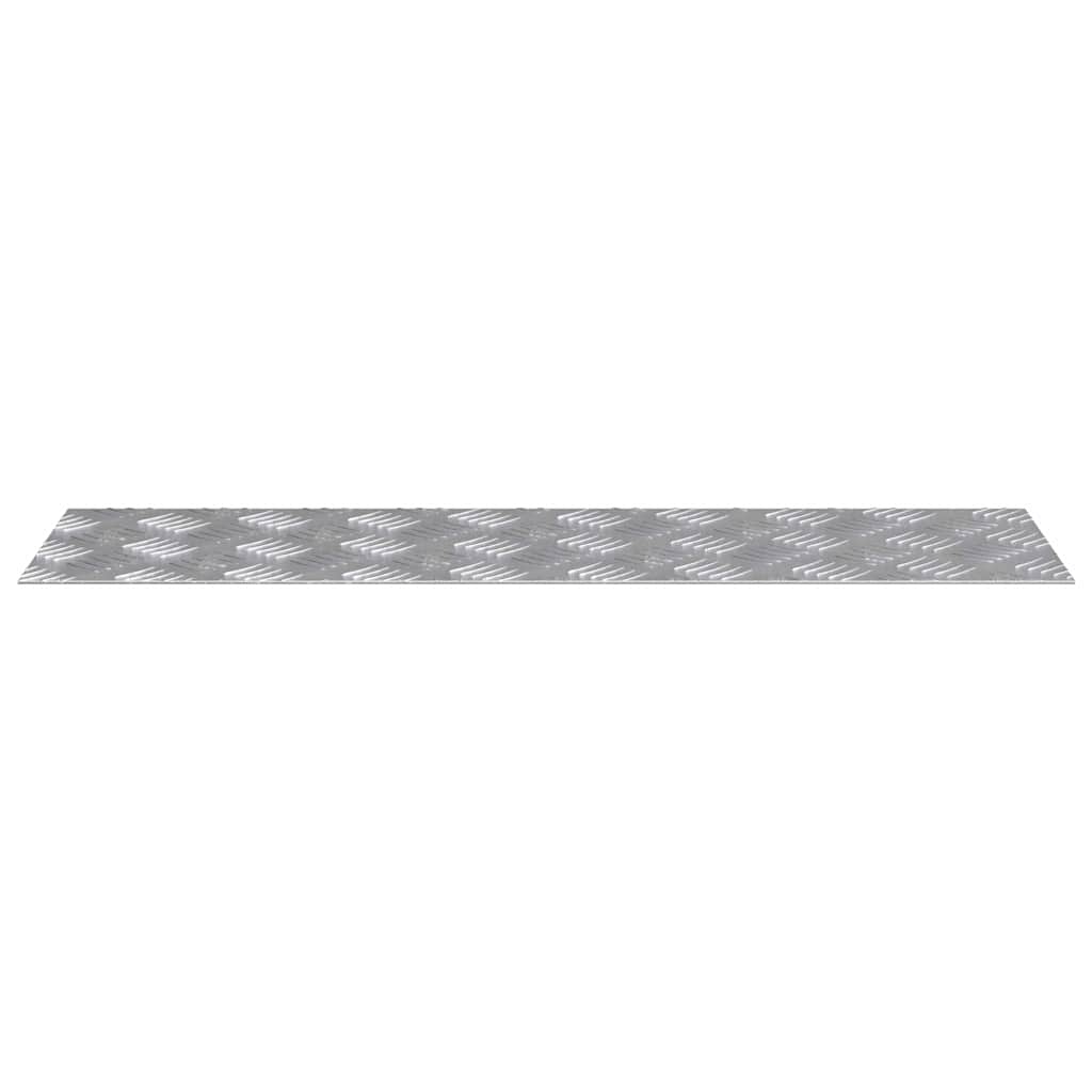 vidaXL Σκαλοπάτι 4 τμχ. 70 x 20 cm Ασημί Αλουμίνιο Ορθογώνιος