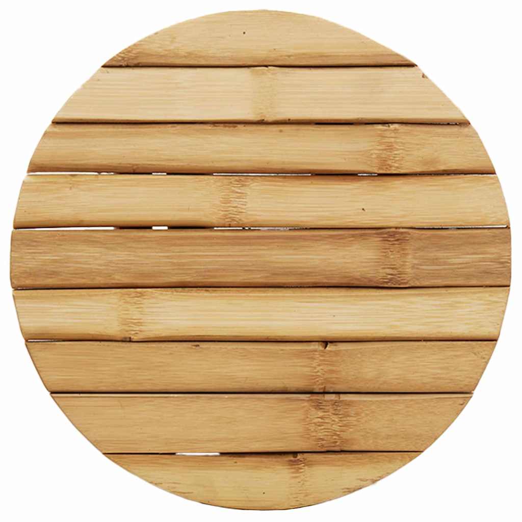 vidaXL Σκαμνί Καφέ 30 x 30 x 36 εκ. Μπαμπού