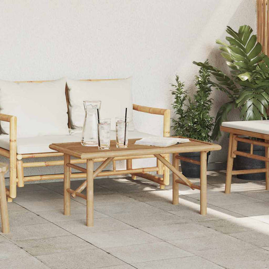 vidaXL Τραπεζάκι σαλονιού Καφέ 90 x 50 x 43 εκ Μπαμπού