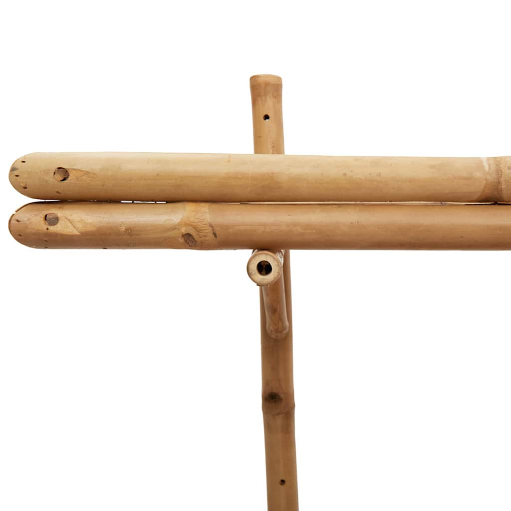 vidaXL Επιτοίχιο Ράφι με ράφι Επιτοίχιο Καφέ 100 x 26 x 60 εκ. Μπαμπού