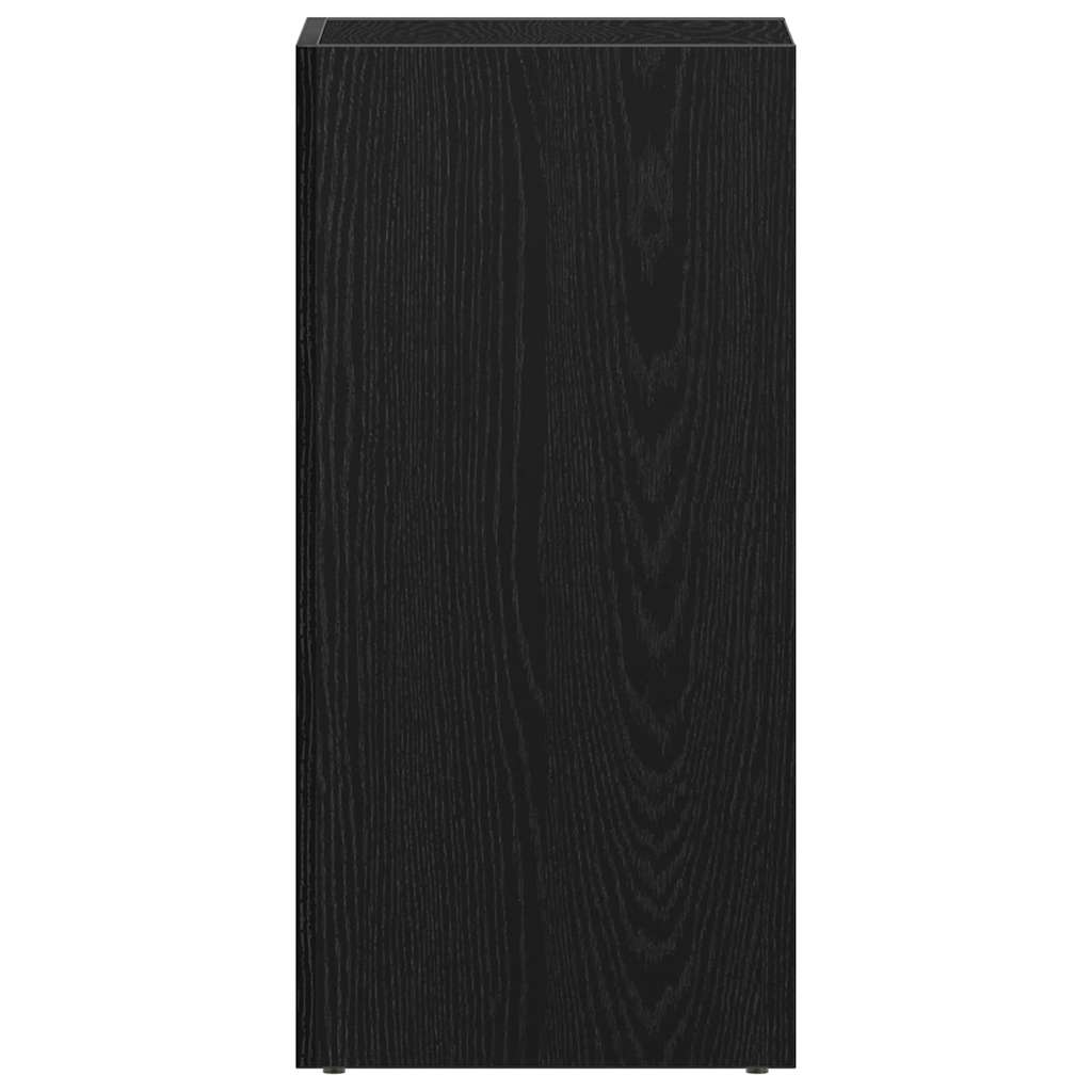 Κουτί αποθήκευσης vidaXL LP Μαύρη βελανιδιά 71x34x36 cm