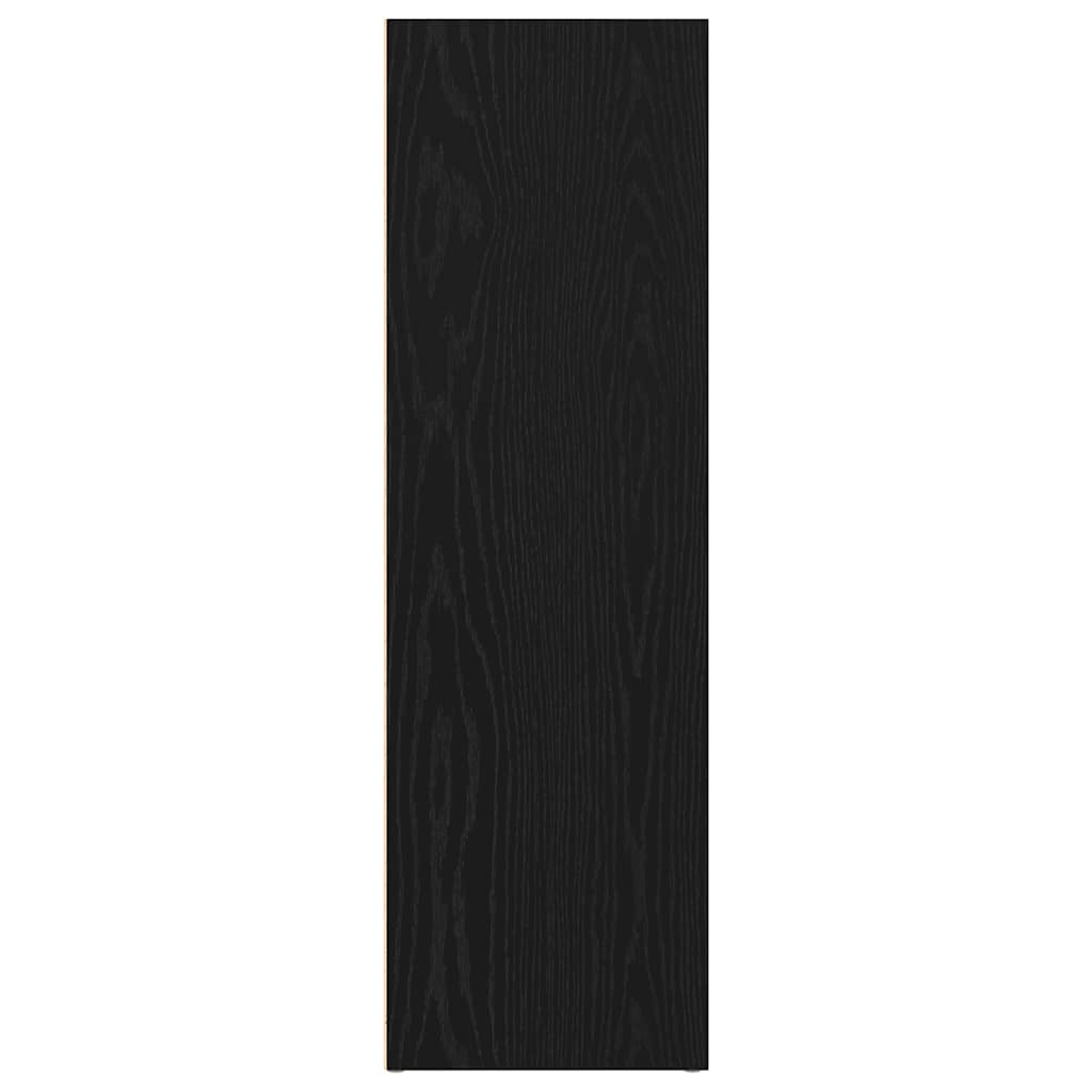 vidaXL Βιβλιοθήκη Μαύρη Δρυς 66 x 30 x 98 εκ. από Τεχνητό Ξύλο