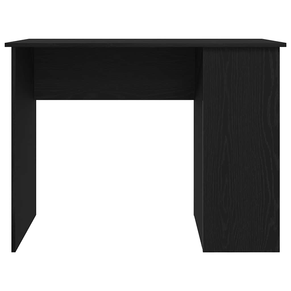 vidaXL Γραφείο Μαύρη Δρυς 100x55x75 εκ. από Τεχνητό Ξύλο