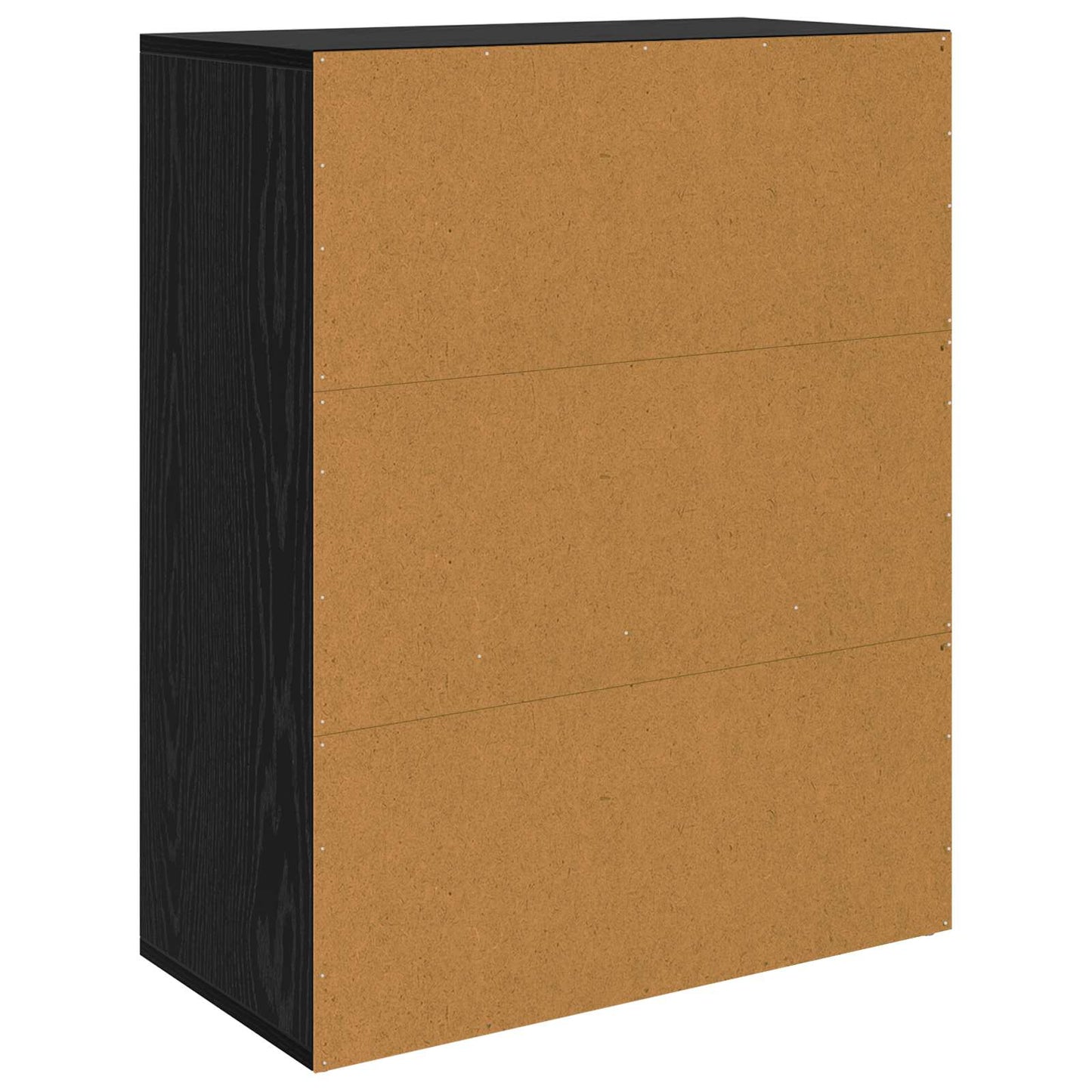 vidaXL Πλαϊνό γραφείο Μαύρο 60 x 30 x 75 cm Επεξεργασμένο ξύλο