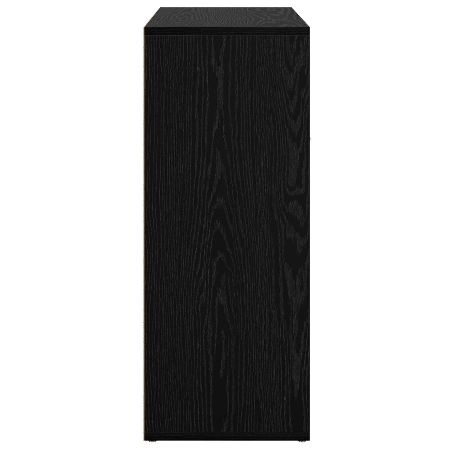 vidaXL Πλαϊνό γραφείο Μαύρο 60 x 30 x 75 cm Επεξεργασμένο ξύλο
