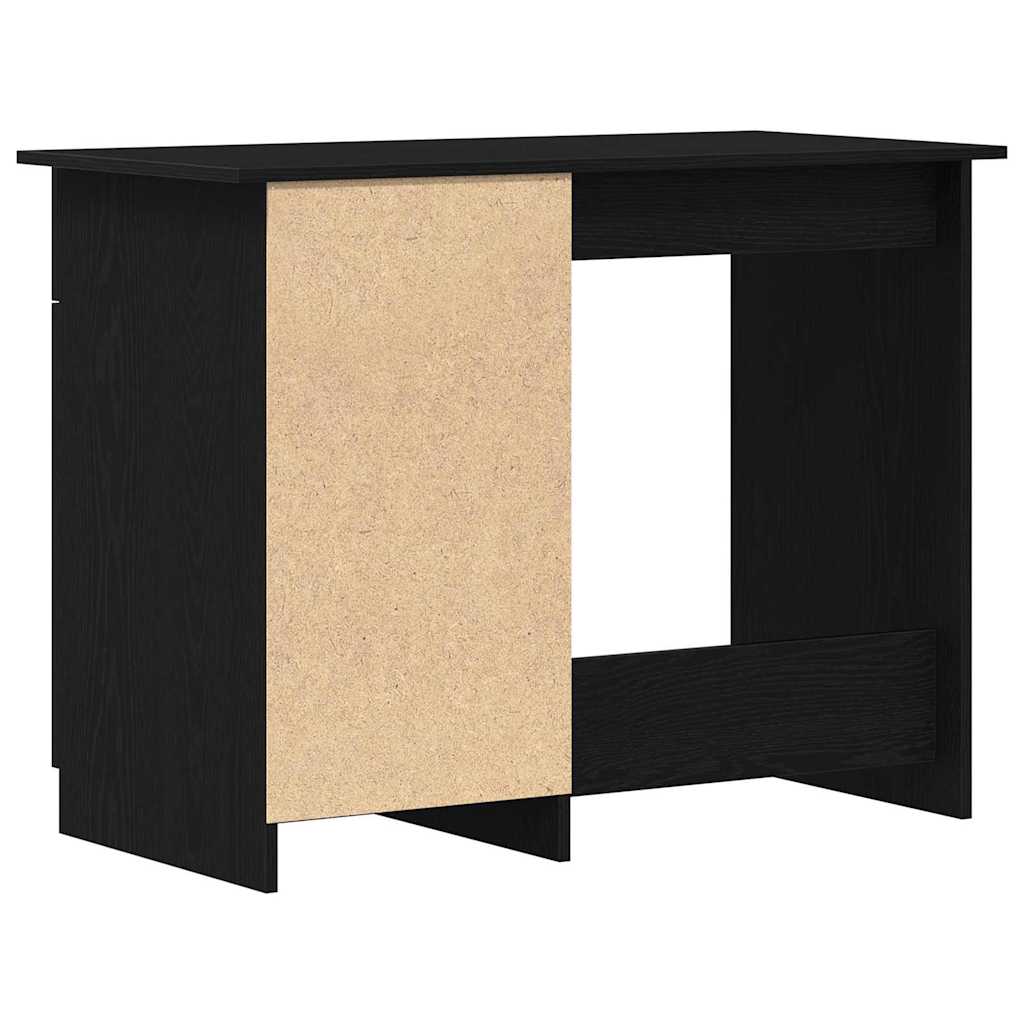 vidaXL Γραφείο Μαύρη δρυς 100 x 50 x 76 εκ. Επεξεργασμένο ξύλο