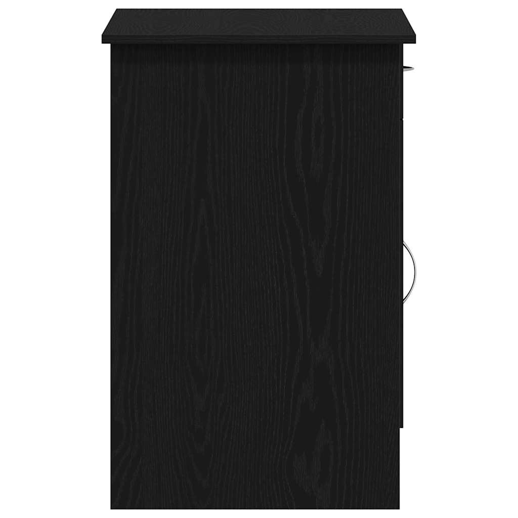 vidaXL Γραφείο Μαύρη δρυς 100 x 50 x 76 εκ. Επεξεργασμένο ξύλο