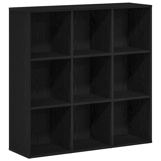 vidaXL Βιβλιοθήκη Μαύρη Δρυς 98x29x97,5 εκ. από Τεχνητό Ξύλο