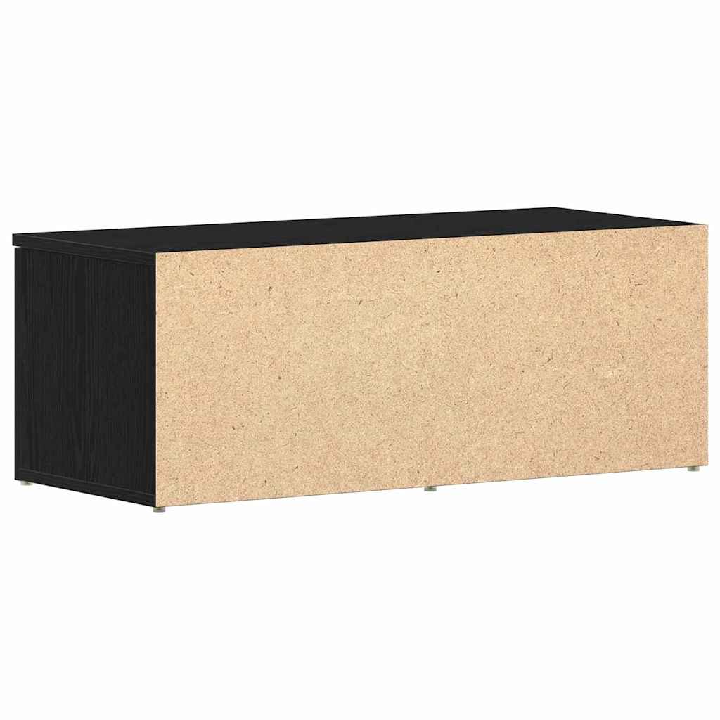 vidaXL Ντουλάπι TV Μαύρη Οξυά 80x34x30 εκ. Επεξεργασμένο ξύλο