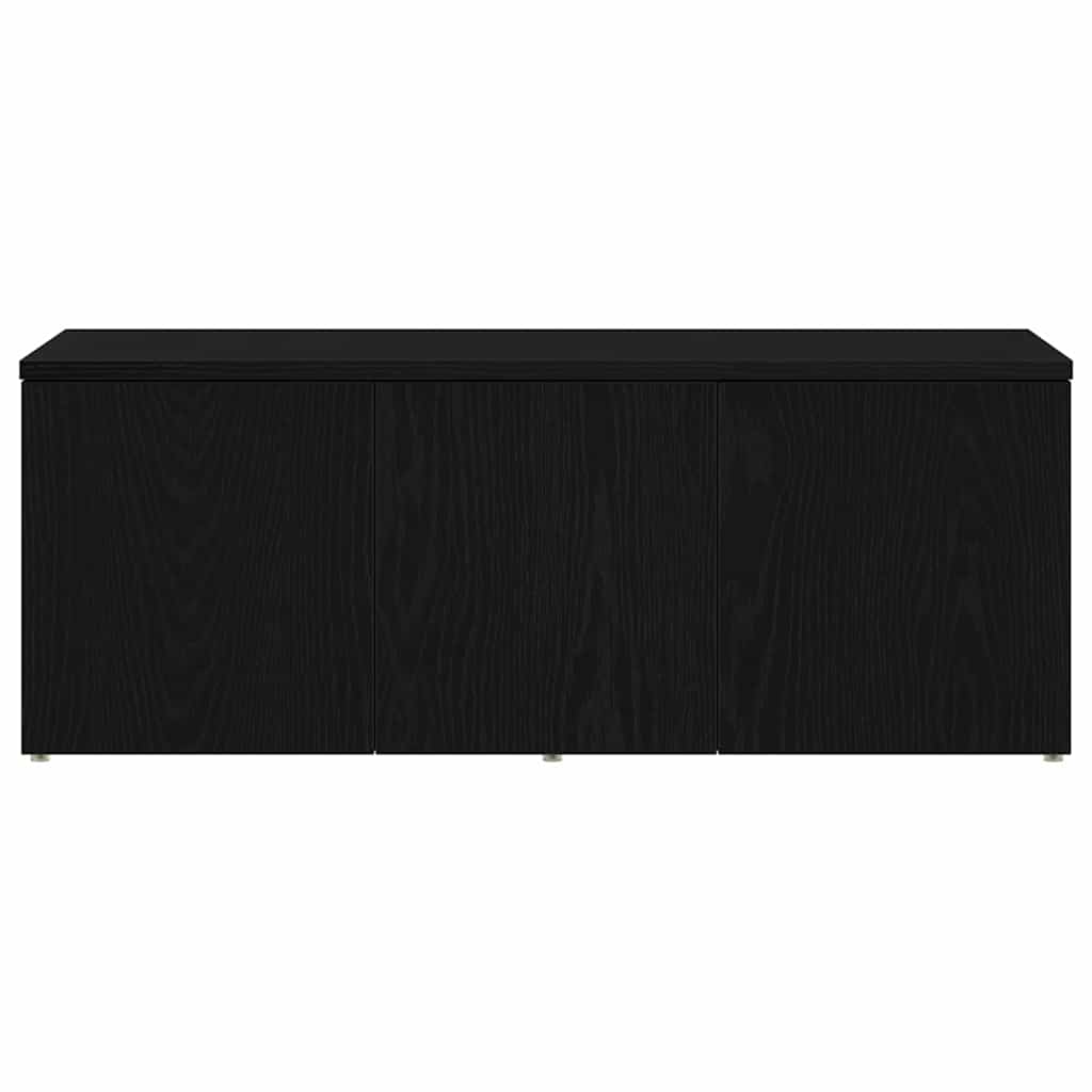 vidaXL Ντουλάπι TV Μαύρη Οξυά 80x34x30 εκ. Επεξεργασμένο ξύλο