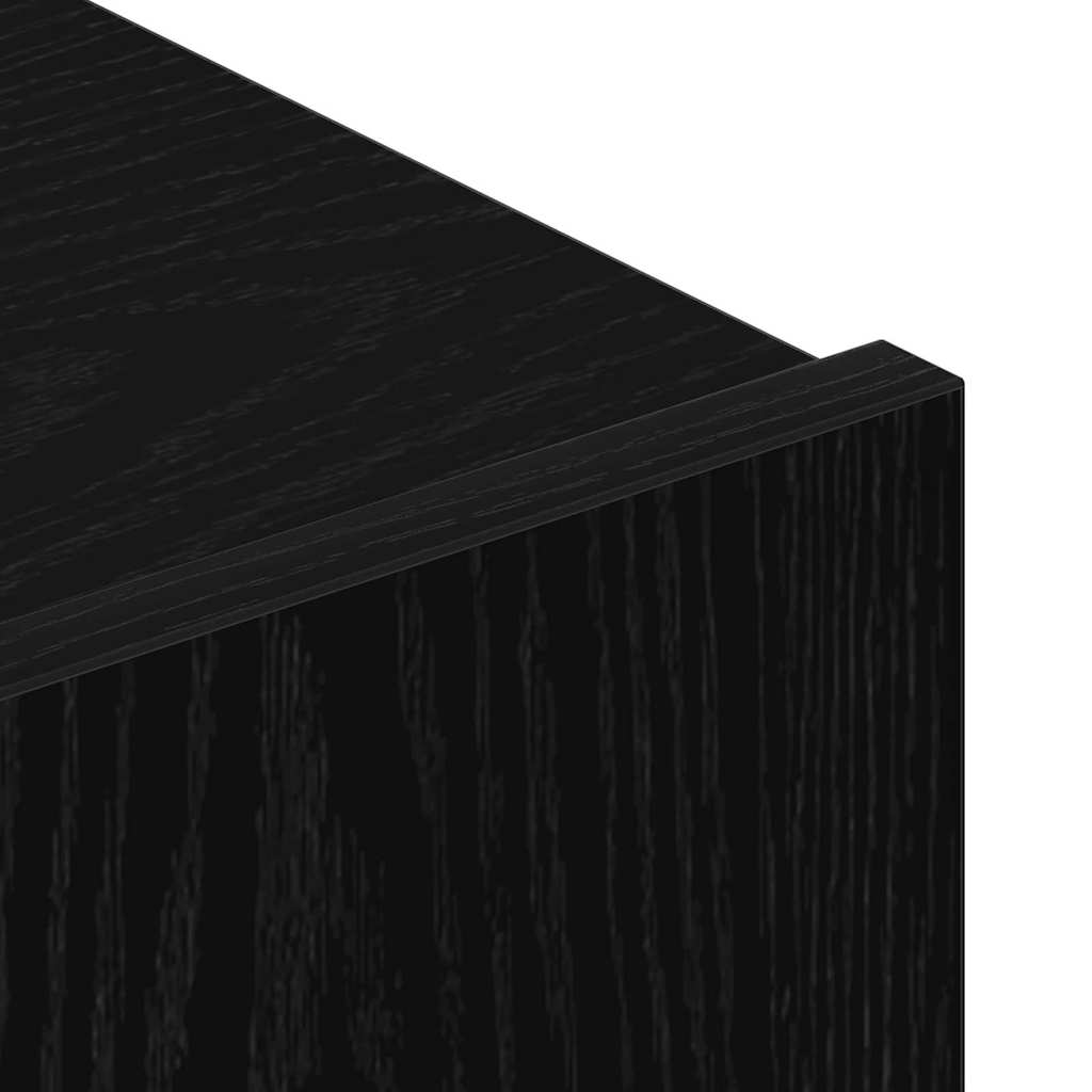 vidaXL Ντουλάπι TV Μαύρη Οξυά 100 x 30 x 30 cm Επεξεργασμένο ξύλο