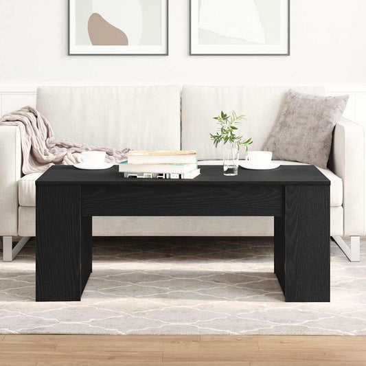 vidaXL Τραπεζάκι σαλονιού Μαύρη Οξυά 102 x 55 x 42 cm